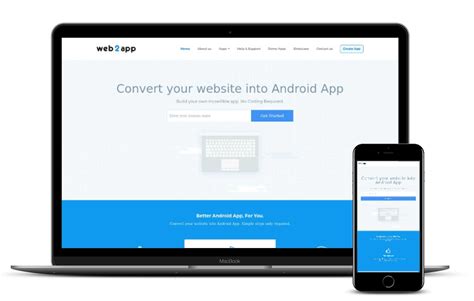 Enter your url and our website to app converter creates a native app with push notifications. Convert Your Website into Android & iOS Mobile App. Enter ...