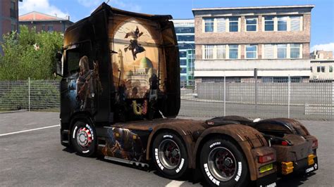 Ets Scania Assassins Creed Mirage Skin V Trucks Scania Skins My XXX