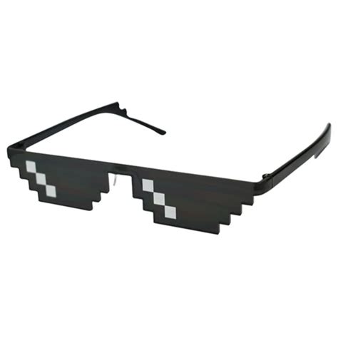 Deal With It Glasses 8 Bit Mlg Pixelated Sunglasses Men Women Brand