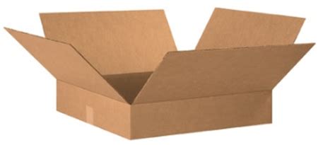26 X 20 X 4 Flat Corrugated Cardboard Shipping Boxes 20bundle