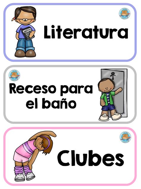 Carteles Rutimas Y Horarios 17 Spanish Classroom Activities Bilingual