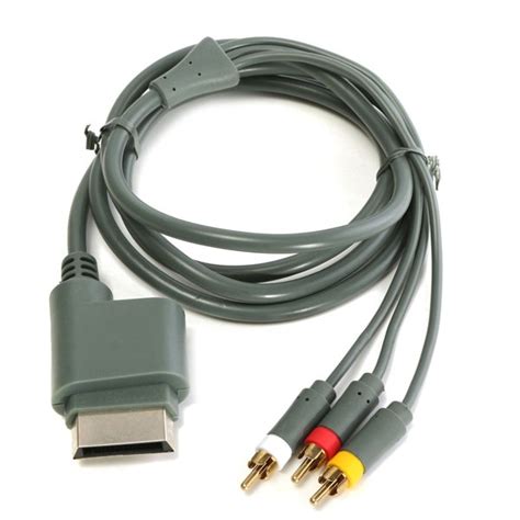 Av Audio Video Composite Cable Cord Rca Cable For Xbox 360 Xbox360