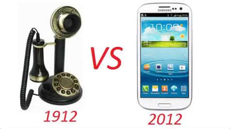 The Evolution Of The Telephone 1910 2010 And Then The Future