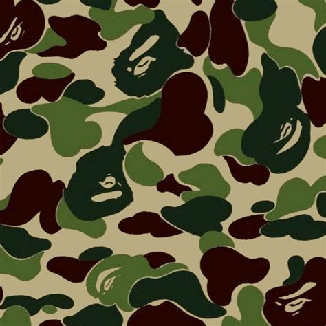 Bape Camouflage Pattern Crew