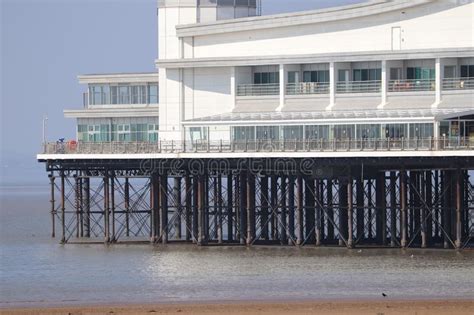 Grand Pier Weston Super Mare Rebuilt After A Fire Stock Image Image