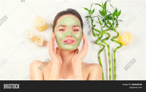 Spa Woman Applying Image And Photo Free Trial Bigstock