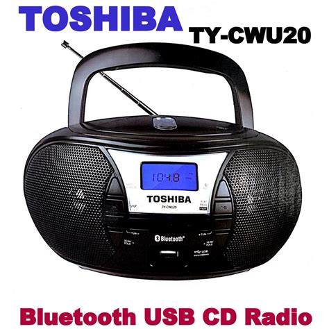 Toshiba Bluetooth Usb Cd Radio Ty Cwu20 With 1 Year Shop Warranty
