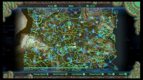 A Complete Map Of Botw