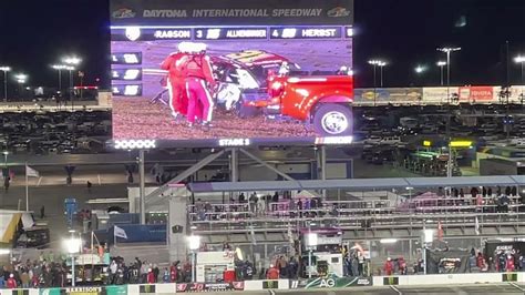 Final Laps And Myatt Snider Daytona Crash From The Stands 2022