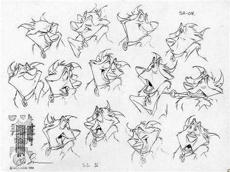 Living Lines Library Balto Characters Model Sheets Character Design Disney Concept