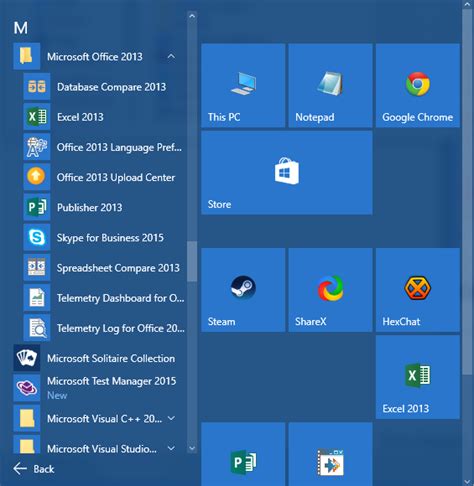 Some Start Menu Shortcuts Are Missing On Windows 10