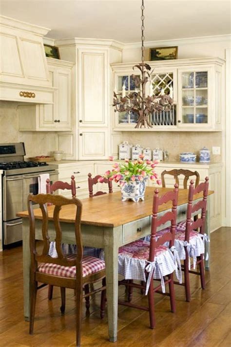 Image result for red cottage kitchen decor | French country kitchens