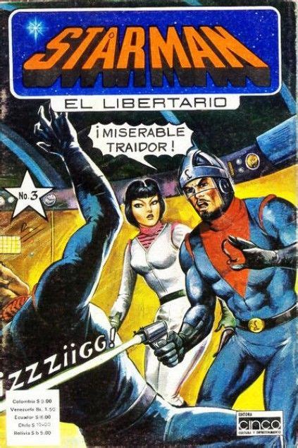 Starman El Libertario Cinco Ficha De N Mero En Tebeosfera C Mic Portadas Novelas