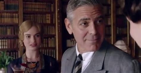 First Look George Clooney Visits Downton Abbey Cbs News