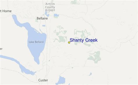 Shanty Creek Ski Resort Guide Location Map And Shanty Creek Ski Holiday