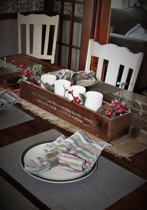 Farmhouse Christmas Centerpiece Diy Advent Wreath