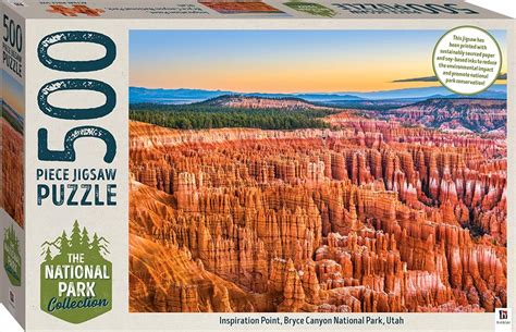 National Park Collection Jigsaw Bryce Canyon Utah 500 Piece Puzzle