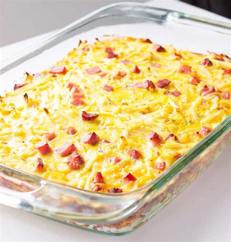 Easy Breakfast Casserole The Wholesome Dish