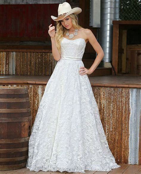 Country Wedding Dresses Western Country Weddings Country Wedding
