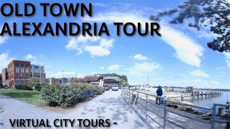 Old Town Alexandria Virginia Waterfront Tour Vr180 4k Youtube