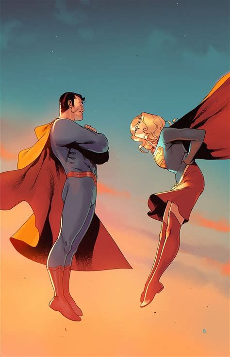 Moussignac Superman Vs Supergirl Dc Comics Characters Cartoons