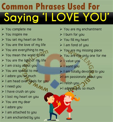 How To Say I Love You Artofit