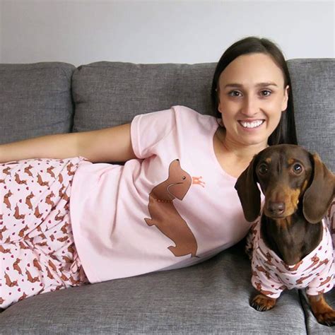 Matching Pyjamas For You And Your Royal Wiener Made With Short Sleeves