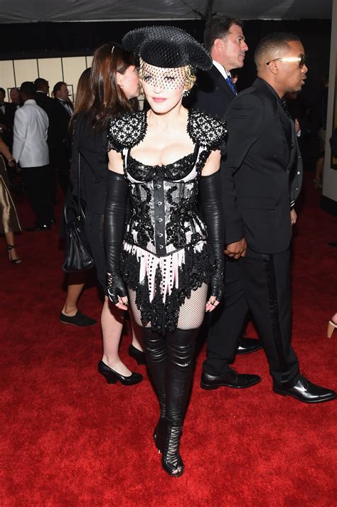 Madonna Rocks Incredibly Cheeky Grammy Look Vanity Fair