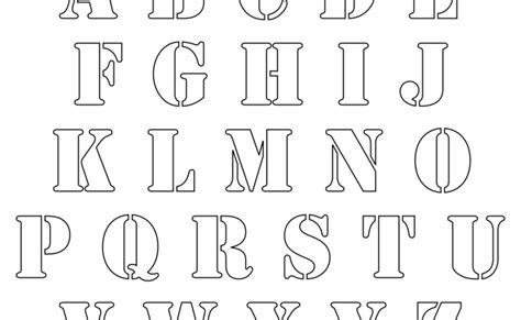 Printable Letters Cut Out 6 Best 2 Inch Alphabet Letters Printable