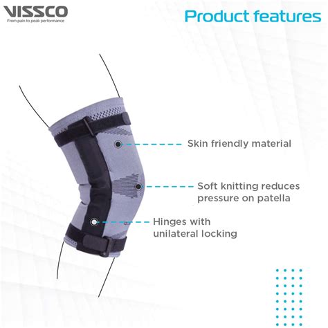 Buy Vissco Hinged Knee Cap Knee Joint With Mediolateral Hinges Xl