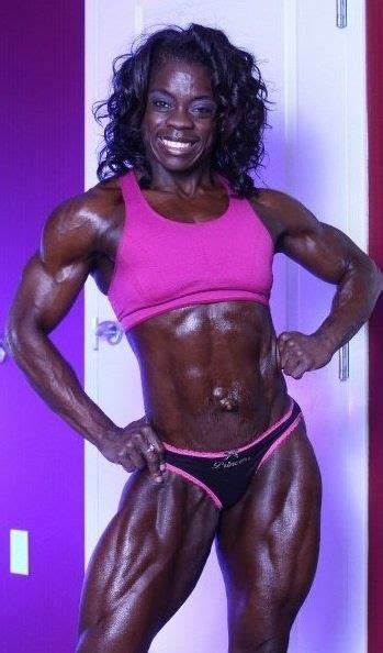 Jill Lundy Muscle Women Black Female Bodybuilders Body Building Women