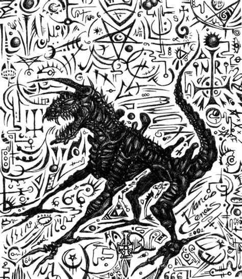 Dog 666 By Francisgenois On Deviantart
