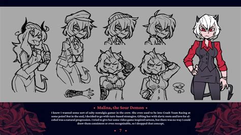 Malina Helltaker Wiki Character Art Character Design Character