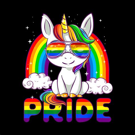 Lgbt Pride Gay Lesbian Funny Rainbow Dabbing Unicorn Unicorn