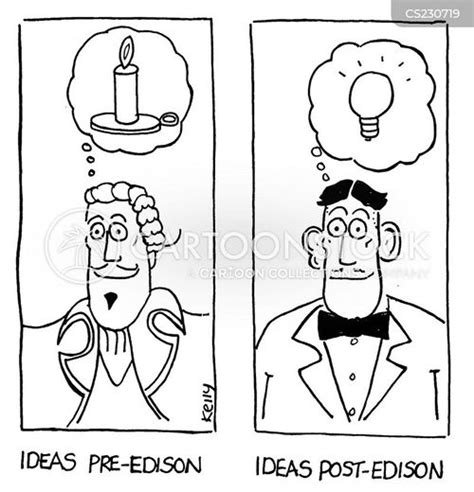 Edison Cartoons And Comics Funny Pictures From Cartoonstock