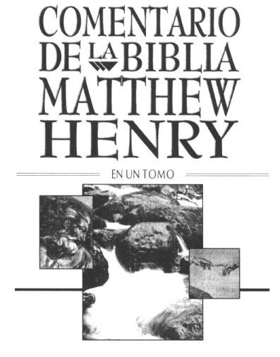 Descargasgratis Comentario Biblico Matthew Henry