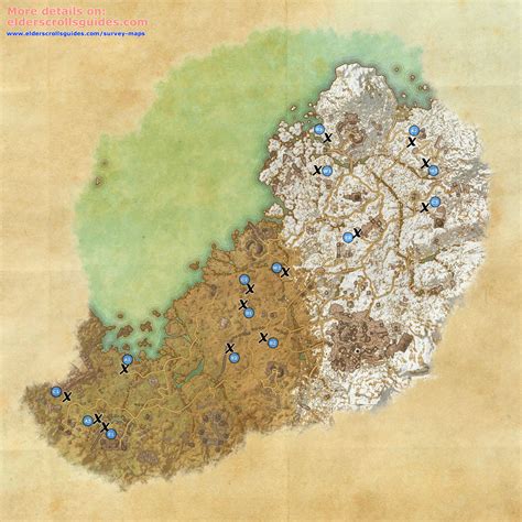 Wrothgar Survey Maps Elder Scrolls Online Guides