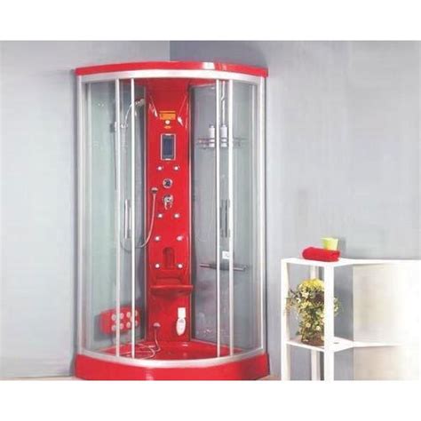 Unique Verna Red Corner Shower Cabin Rs 146000 Piece Unique Bath Care