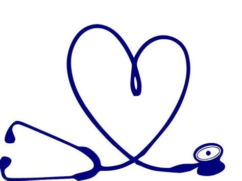 Stethoscope Heart Decal Goes Great With One Of Our Personalized