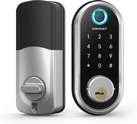 Buy Smart Deadbolt Smonet Fingerprint Electronic Deadbolt Wifi Door