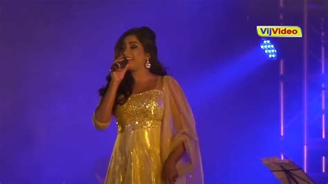 Shreya Ghoshal Most Amazing Stage Performance 2016 Live Singing Youtube