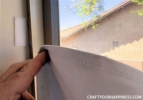 How To Make Removable No Sew Blackout Window Inserts Blackout Windows