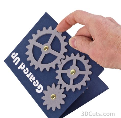 Create your own unique greeting on a gear card from zazzle. Gear Cards Tutorial — 3DCuts.com