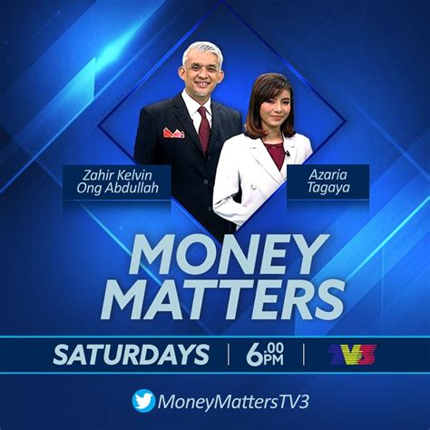 Get tv schedule for malaysia for free. Money Matters Kembali Lagi Di TV3, Episod Pertama Bersama ...