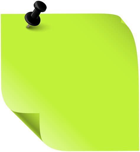 Sticky Note Green Png Clipart Best Web Clipart Powerpoint Background Design Sticky Notes