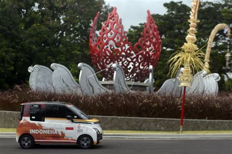 Mobil Listrik Sebagai Kendaraan Resmi Ktt G20 Di Bali Antara Foto