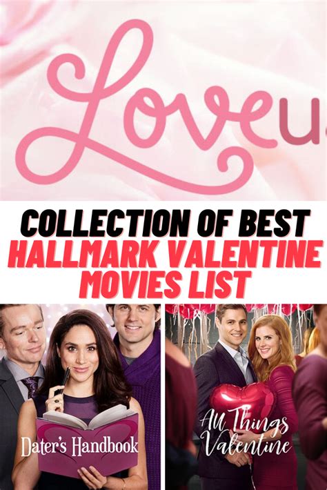 Collection Of HALLMARK VALENTINE MOVIES List