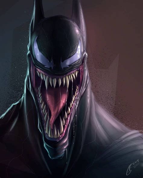 Quand Venom Fusionne Avec Des Héros Connus Dc Comics Artwork Cartoon