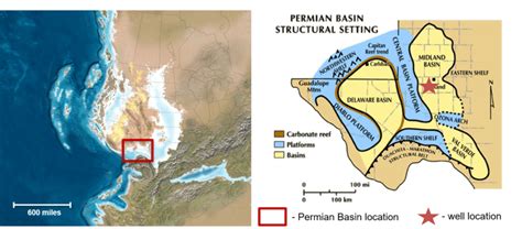 Paleogeographic Map Of Permian Aged North America Roughly 275 Mya