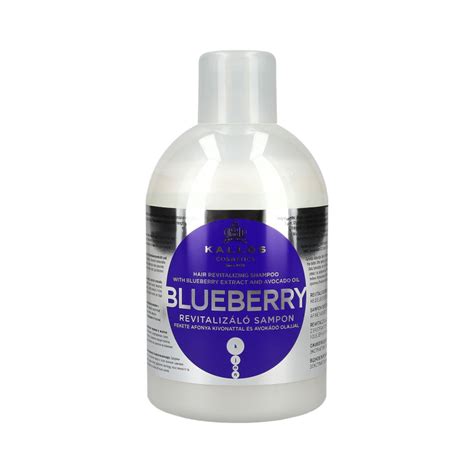 KALLOS KJMN Blueberry Nährendes Shampoo für chemisch behandeltes Haar